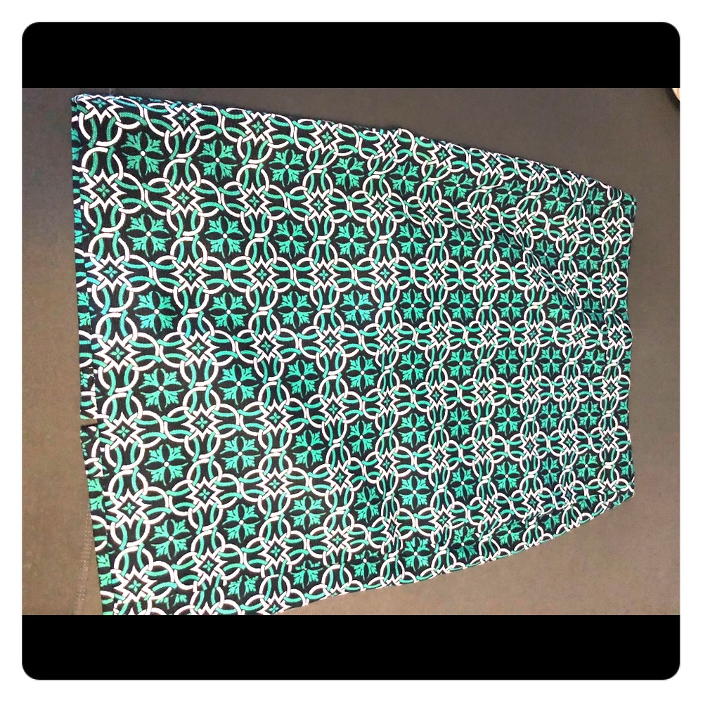 Jcrew pencil skirt! Navy and green!